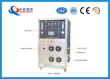 China Movable FRLS Testing Instruments , Cable Integrity Flammability Testing Equipment supplier