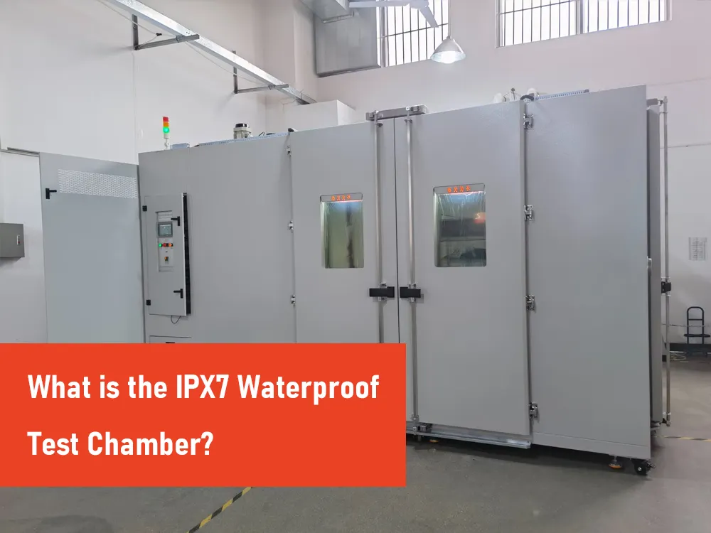 What is the IPX7 Waterproof Test Chamber
